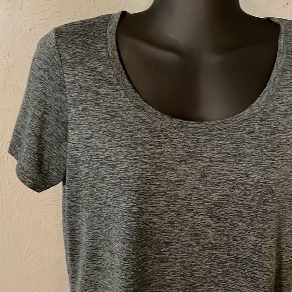 Small Nike dark gray short sleeve round neck oversized top shirt - Picture 3 of 12